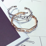 Vintage offene Charms mehrlagige Manschettenarmbänder, Schwarz, Roségold, Silber, Gold