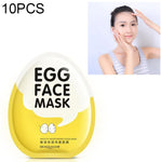 10 Stück Eier-Gesichtsmasken – Glättende, feuchtigkeitsspendende Gesichtsmaske – Ölregulierend – Porenverfeinernd – Aufhellend – Hautpflege