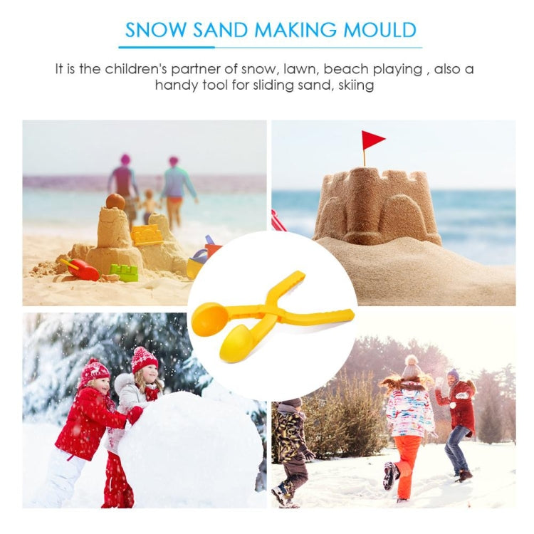 Sandform Werkzeug Schneeballmacher Lustiges Outdoor Sport Strandspielzeug, Zufällige Farbe, Sandform (Einzelmine), Sandform (Doppelte Mine), Sandform (Ball), Sandform (Doppelball), Sandform (Ente), Sandform (Fußball)