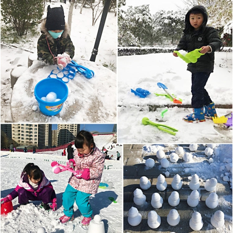 Sandform Werkzeug Schneeballmacher Lustiges Outdoor Sport Strandspielzeug, Zufällige Farbe, Sandform (Einzelmine), Sandform (Doppelte Mine), Sandform (Ball), Sandform (Doppelball), Sandform (Ente), Sandform (Fußball)