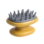 Haushalts-Shampoo-Kamm, Silikon-Massagekamm, tragbarer Kopfgriff, Schuppen-Haarbürste
