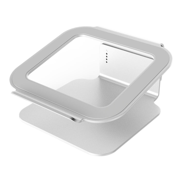 Höhenverstellbarer Laptop-Kühlständer aus Aluminiumlegierung 360° Drehung Ergonomischer 10-17 Zoll Notebook-Halter für MacBook Air Pro, 360° Drehung