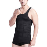 3ER Herren Figurformende Unterhemd-Unterwäsche, XL, XXL, S, L, M