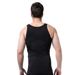 3ER Herren Figurformende Unterhemd-Unterwäsche, XL, XXL, S, L, M