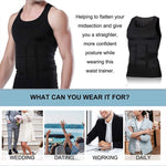 3ER Herren Figurformende Unterhemd-Unterwäsche, XL, XXL, S, L, M