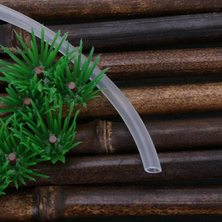 4x6mm Weicher Silikon-Sauerstoffpumpenschlauch für Luftsprudelstein Professionelles Aquarium Fischteich Luftpumpenfilter Belüftungsrohr, 5m, 10m