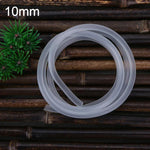 4x6mm Weicher Silikon-Sauerstoffpumpenschlauch für Luftsprudelstein Professionelles Aquarium Fischteich Luftpumpenfilter Belüftungsrohr, 5m, 10m