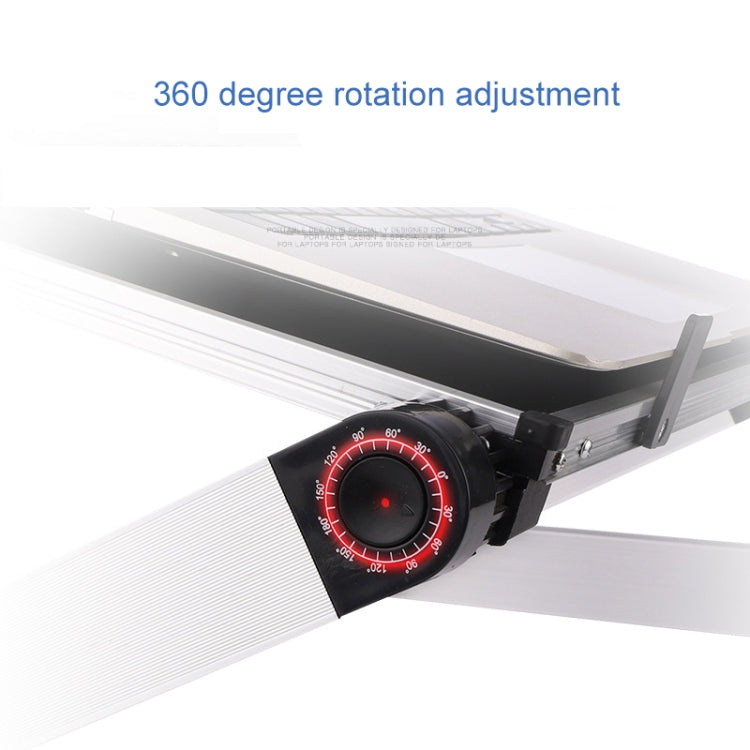 Universeller 360-Grad-Verstellbarer Faltbarer Laptop-Ständer aus Aluminiumlegierung