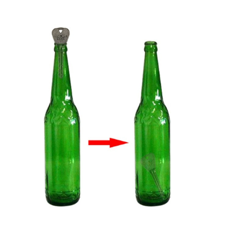 2 STÜCK Schlüssel in Flasche Zauberrequisiten Verformbare Zauberschlüssel, Schlüssel in Flasche
