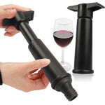 Rotwein-Vakuumpumpen-Frischhalter-Silikon-Weinstopfen-Set, schwarze Pumpe 2 Stopper (OPP-Beutel), schwarze Pumpe 2 Stopper (Karton), 2 Stopper drei Löcher (OPP-Beutel), schwarze Pumpe dreiteilige Box