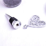 Weinstopfen in speziellen Metallformen, Seestern Rotbronze-Form, Seestern Silber-Form, Alphabet Rotbronze-Form, Alphabet Silber-Form, Herz-zu-Herz Rotbronze-Form, Herz-zu-Herz Silber-Form, Ring-Form, Wahre Liebe-Form, Herz von Fujiro-Form...