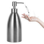 500ml Edelstahl-Seifenspender Küche Bad Shampoo Box Spülmittelspender, 500ml Seifenspender