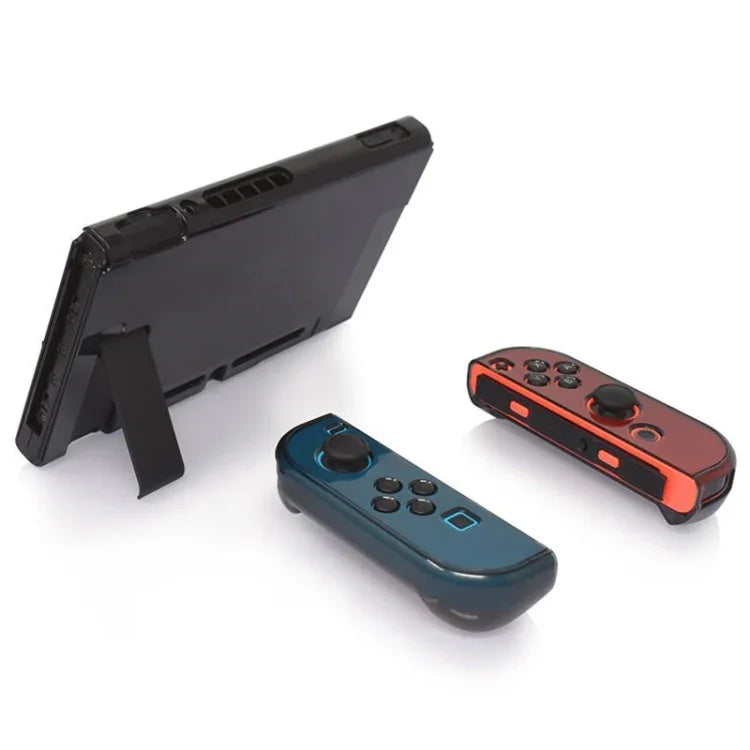 Harte Schutzhülle für Nintendo Switch NS, abnehmbare Kristall-Kunststoffschale, Zubehör für Konsole und Controller