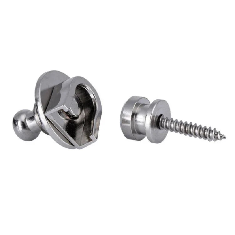 Metal Universal Guitar Strap Buckle Strap Nail Anti-off Guitar Tail Nail