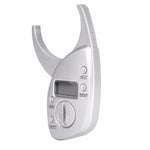 0-50MM Electronic Digital Display Fat Measurement Caliper Waist Circumference Ruler, Silver