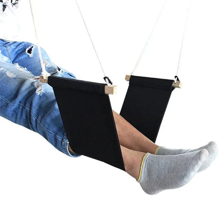 Tragbare Hängematte Fußauflage Outdoor Büro Fußhängematte Mini-Fußstütze, Mini-Fußstütze