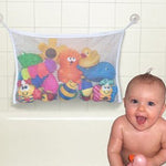 2er-Set Badezimmer-Aufbewahrungsnetz für Baby-Spielzeug mit Saugnäpfen