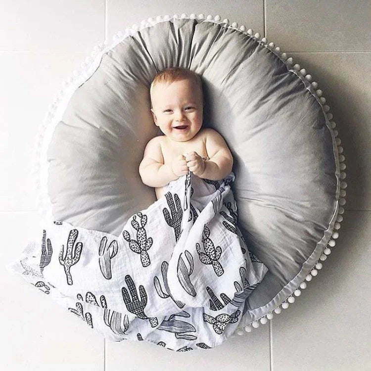 Baby Sitzsack Stuhl Kindersitz Fütterungsstuhl Multifunktions-Babysitz Autositz Kindersofa