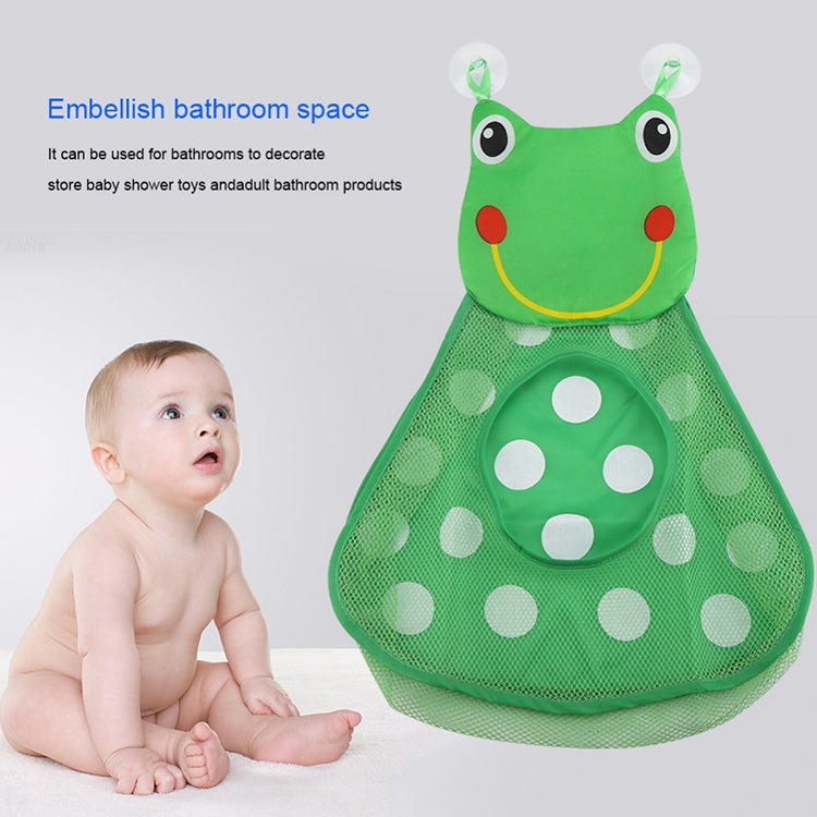 Baby Shower Badewannenspielzeug Aufbewahrungsnetz mit starken Saugnäpfen, Gelb, Grün