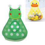 Baby Shower Badewannenspielzeug Aufbewahrungsnetz mit starken Saugnäpfen, Gelb, Grün