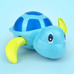 Cartoon Turtle Shape Clockwork Toy Babies Bathing Play Water Toy Children Educational Toy, Educational Turtle (Light Blue), Educational Turtle (Orange), Educational Turtle (Green)