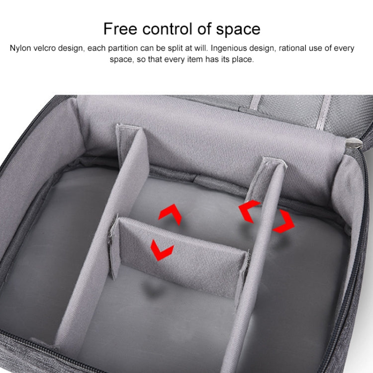 Digitale Kabeltasche, Herren, tragbare Reisetasche, Gadget-Tasche, Netzkabel, Ladegerät, Headset-Organizer