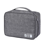 Digitale Kabeltasche, Herren, tragbare Reisetasche, Gadget-Tasche, Netzkabel, Ladegerät, Headset-Organizer