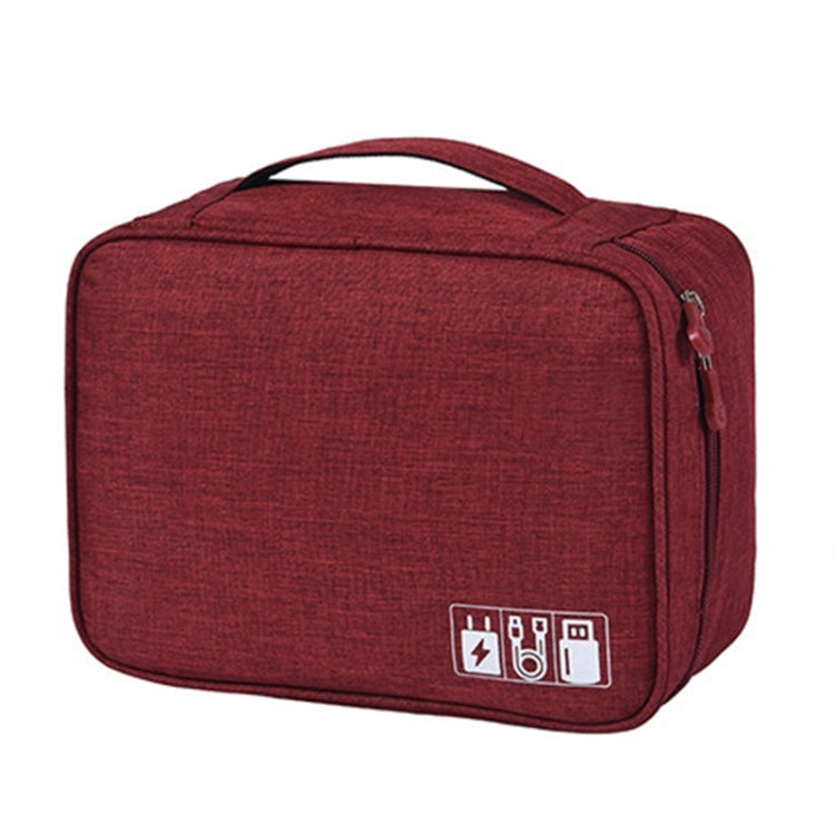 Digitale Kabeltasche, Herren, tragbare Reisetasche, Gadget-Tasche, Netzkabel, Ladegerät, Headset-Organizer