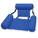 Aufblasbare Hängematte Faltbarer Doppelzweck Rückenlehne Schwimmend Drainage Gegenstrom Freizeitliegestuhl Schwimmbett Sofa, Mit Schaumstoffplatte, Ohne Schaumstoffplatte