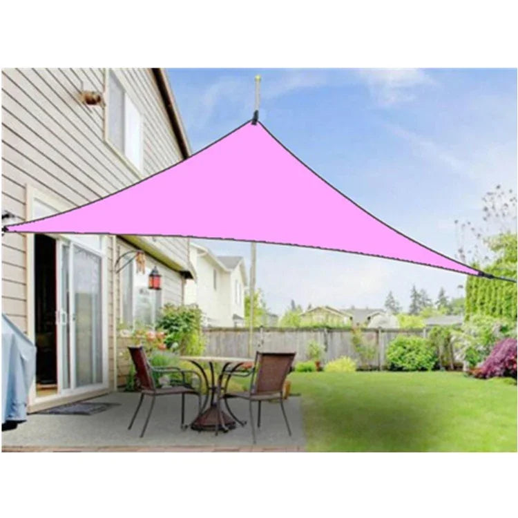 Outdoor Sonnenschutz Dreieck Himmelszelt Einfacher Sonnenschutz Baldachin, 3X3X3M, 4X4X4M, 6X6X6M