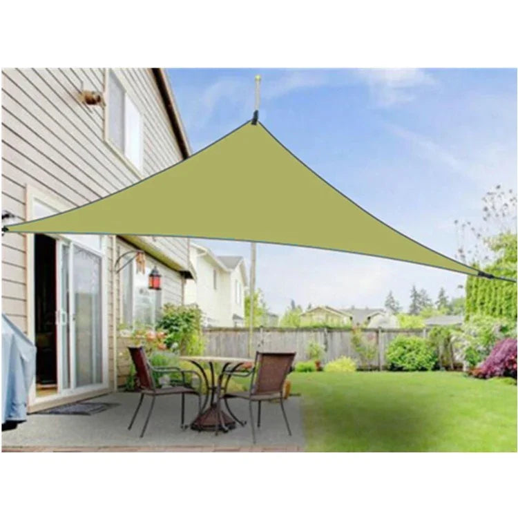 Outdoor Sonnenschutz Dreieck Himmelszelt Einfacher Sonnenschutz Baldachin, 3X3X3M, 4X4X4M, 6X6X6M