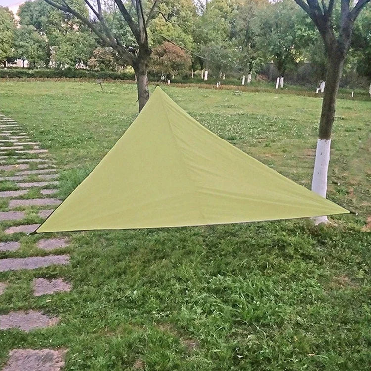Outdoor Sonnenschutz Dreieck Himmelszelt Einfacher Sonnenschutz Baldachin, 3X3X3M, 4X4X4M, 6X6X6M