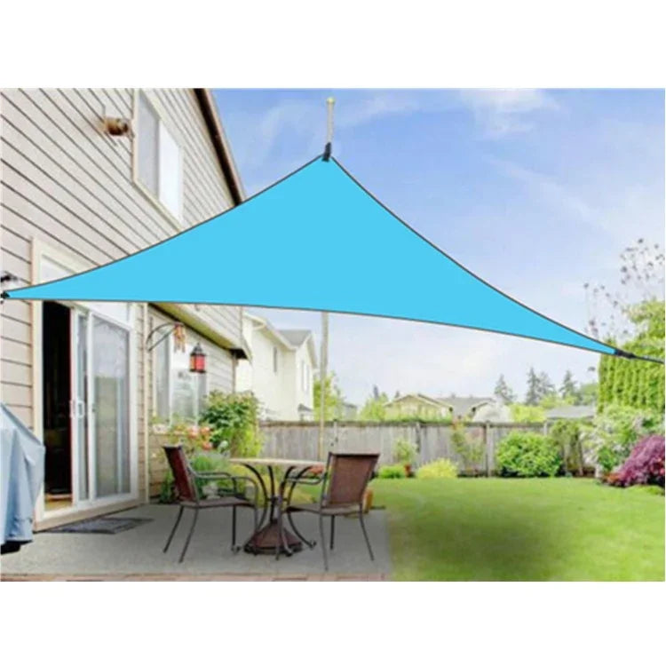 Outdoor Sonnenschutz Dreieck Himmelszelt Einfacher Sonnenschutz Baldachin, 3X3X3M, 4X4X4M, 6X6X6M