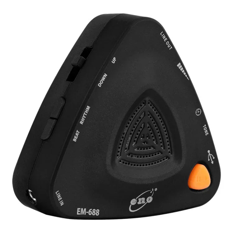 ENO EM-688 Elektronisches, wiederaufladbares Gesangsmetronom für Klavier/Gitarre/Trommel/Guzheng/Violine, EM-688 (Schwarz), EM-688 (Rot), EM-688 (Blau)