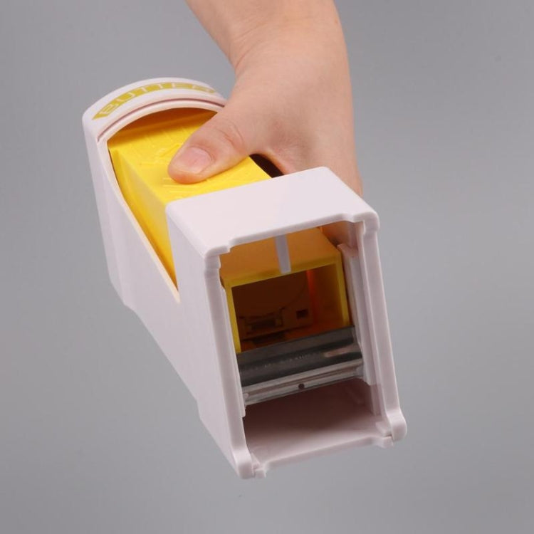 Plastik-Butter-Schneider Käsehobel Spender für Zuhause Küche Gebäck Backwerkzeuge
