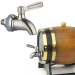 Getränkespender Wein-Fasshahn Zapfhahn Edelstahl Kaffee-Saft-Wasserhahn, 12mm, 16mm