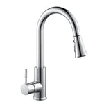 Küchenhupen-Taster schaltbar, Pausierbarer Wasserhahn, Sprinkler, Wasserspardüse, Sprühfilter, Verchromt, Gebürstetes Nickel