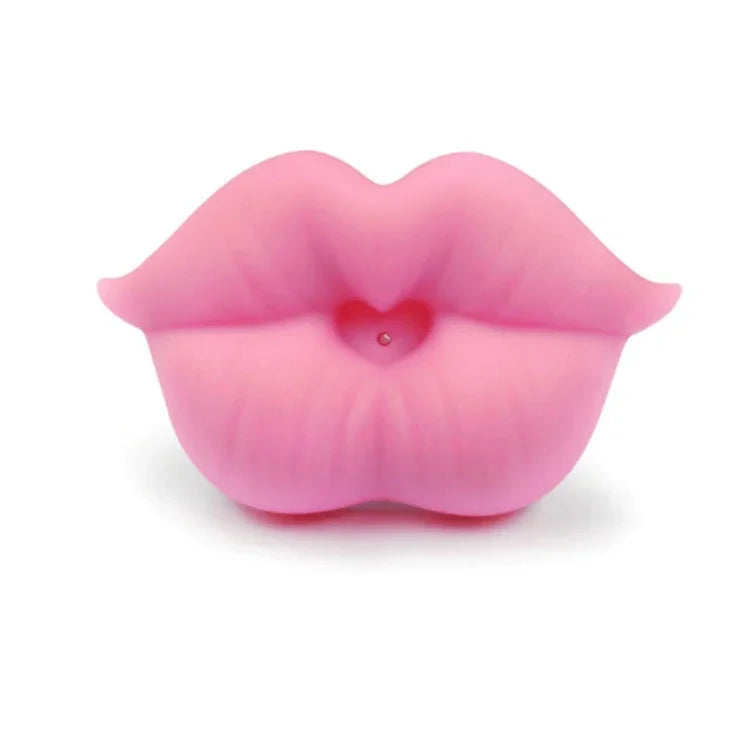 3 STÜCK Neugeborenen-Schnuller Rote Lippen Lustige Silikon-Babyschnuller Beißringe Beruhigungsschnuller