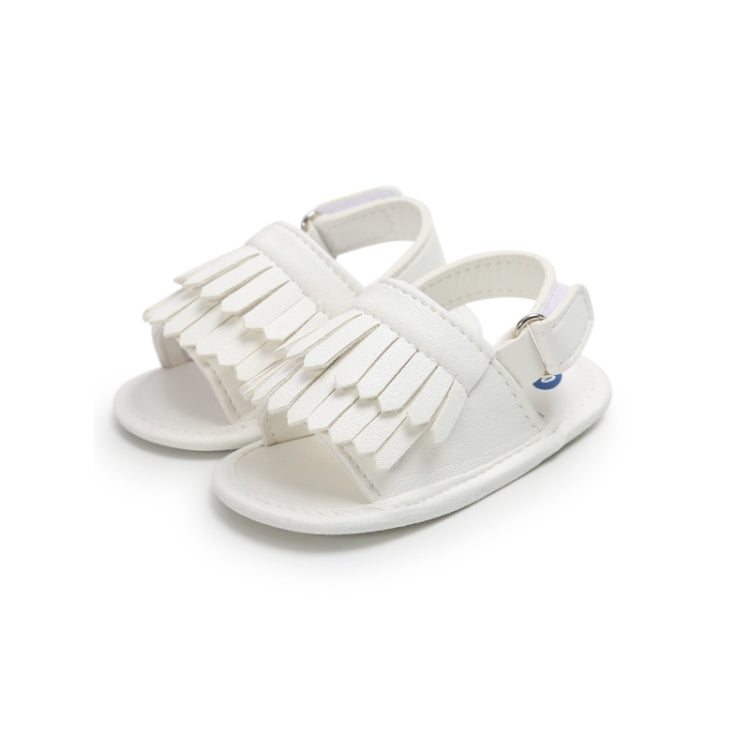 Legere modische PU-Fransen Babysandalen, 11cm/76g, 12cm/83g, 13cm/93g