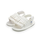 Legere modische PU-Fransen Babysandalen, 11cm/76g, 12cm/83g, 13cm/93g