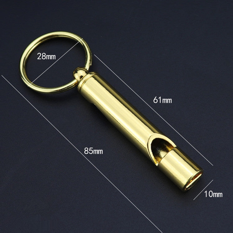 2 STÜCK Metallpfeife Flaschenöffner Schlüsselanhänger Kreativer multifunktionaler Schlüsselring-Anhänger, Gold, Silber