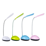 2 STÜCK Flexible Verstellbare Tragbare Schlafzimmer Leselampe LED Nachtlicht für Kinder, Weiß, Pink, Blau, Grün