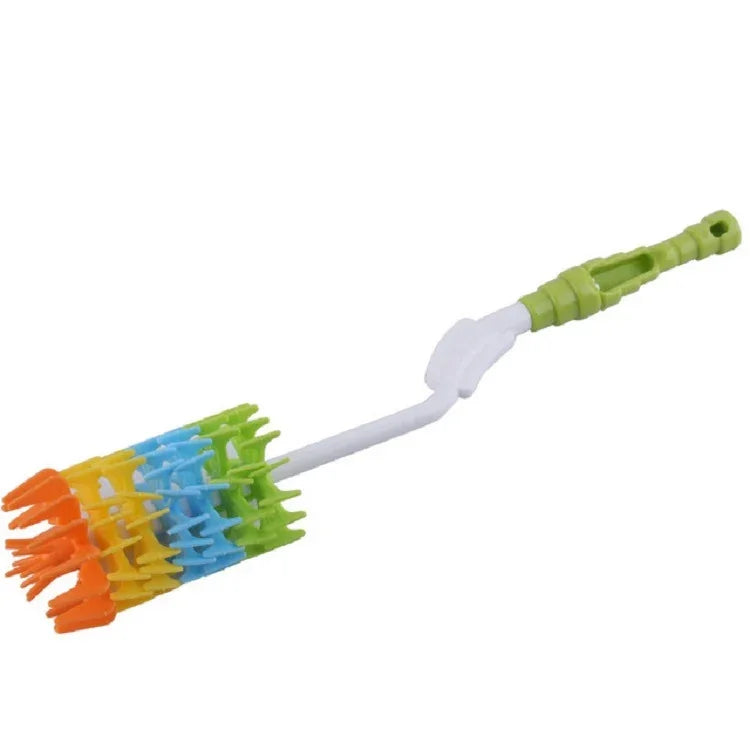 Silicone Baby Bottle Brush Cleaning Pacifier Nozzle Tube Cup Silicone Brush, Silicone Brush