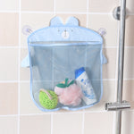 Cartoon Wandbehang Küche Bad Aufbewahrungstaschen Gestrickte Netztasche Baby Badespielzeug Shampoo Organizer