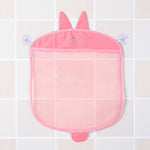Cartoon Wandbehang Küche Bad Aufbewahrungstaschen Gestrickte Netztasche Baby Badespielzeug Shampoo Organizer