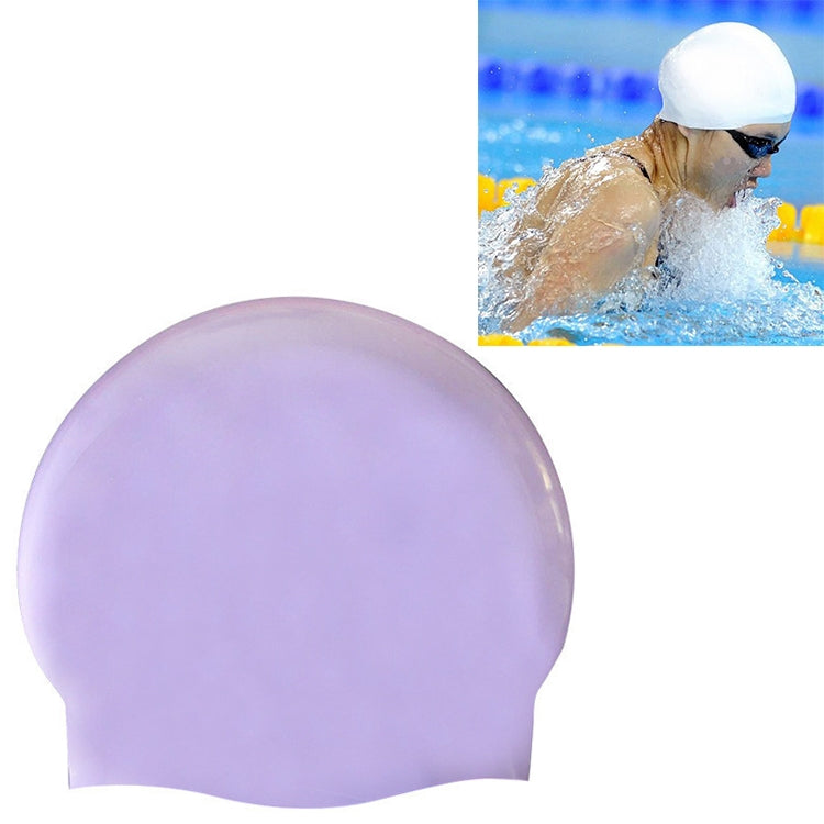 Glänzende nahtlose reine Silikon Hochelastische professionelle Schwimmkappe, Glänzend nahtlos (Blau), Glänzend nahtlos (Weiß), Glänzend nahtlos (Rot), Glänzend nahtlos (Lila), Glänzend nahtlos (Gelb)