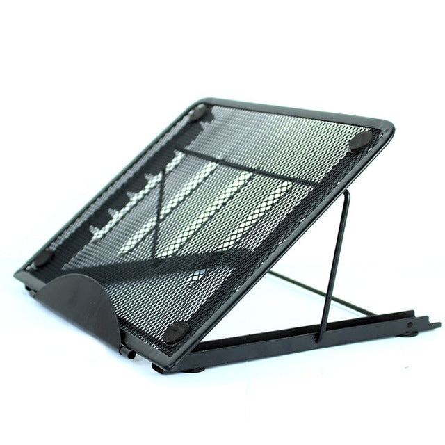 Tragbarer Desktop-Faltbarer Kühlständer Metallgitter Verstellbarer Belüfteter Halter