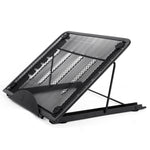 Tragbarer Desktop-Faltbarer Kühlständer Metallgitter Verstellbarer Belüfteter Halter