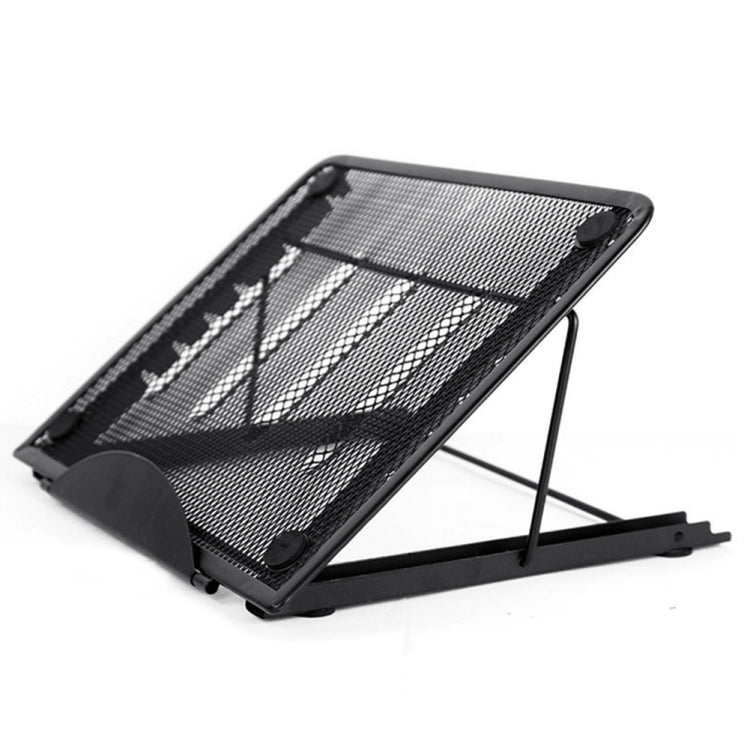 Tragbarer Desktop-Faltbarer Kühlständer Metallgitter Verstellbarer Belüfteter Halter