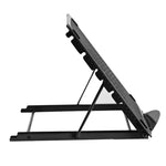 Tragbarer Desktop-Faltbarer Kühlständer Metallgitter Verstellbarer Belüfteter Halter